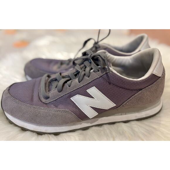 NEW BALANCE 501 Sneakers | Gray / White | Sz 11 - Picture 1 of 15